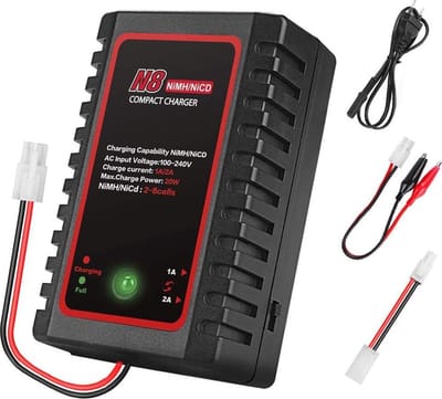 MMOBIEL Intelligent Charger Lader voor Nimh / NiCD batterijen - Drone / RC Auto's