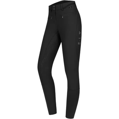 ELT RIJBROEK MAJA GLAM CURVED HIGHWAIST Zwart