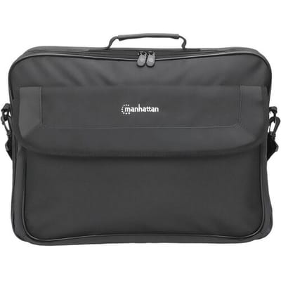 Manhattan Notebooktasche für bis 17,3, vollständig aufzuklappen,gepolstertert, Staufächer Laptoptas Geschikt voor max. (laptop): 43,9 cm (17,3) Zwart