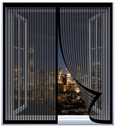 Horren voor ramen met magnetische sluiting 150 x 100 cm - Insectenwerend