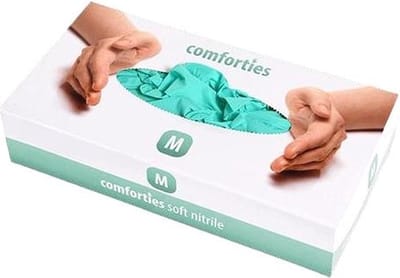 Comforties Soft nitril handschoenen Groen (premium) 100 stuks Maat: L Comforties - Groen - Nitril - Premium Kwaliteit - Categorie III