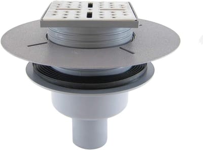 Universele Afvoerplug Set voor Douche en Wastafel - Zilver