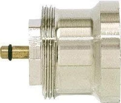 Thermostaat Spindel - Verlengstuk Klep - Verwarmingsregeling - Messing Nikkel - M30x15 30mm - Zilverkleurig