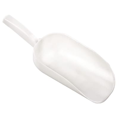 IJsblokjes schep / ijsschep - Wit - Polar - 240mm x 85mm - Kunststof - Universeel gebruik