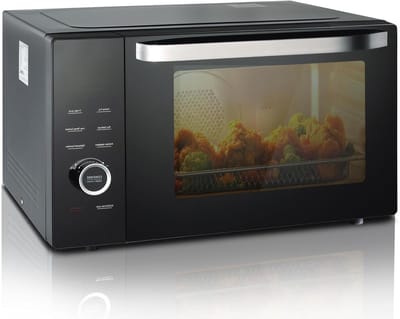 Combinatiemagnetron - Magnetron met grill - Snel maaltijden bereiden - Airfry functie - 34 liter - Roestvrij staal