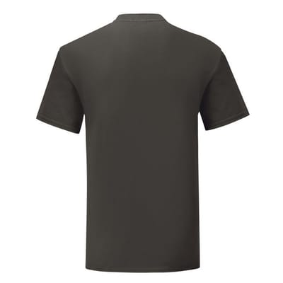 Fruit of the Loom Heren Iconisch 150 T-Shirt (Licht Grafiet)
