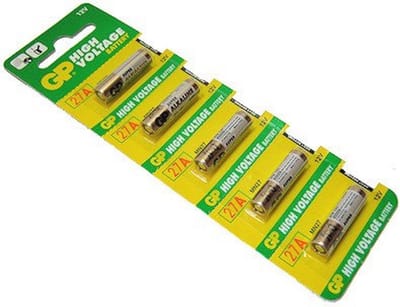Hoog Voltage 12 V Batterij 27 A - 5 Stuks