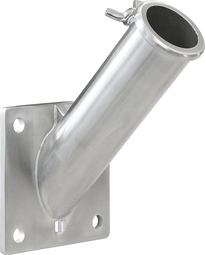 RVS Land Vlaggenstokhouder - Mat geborsteld - 32 mm - Nette afwerking