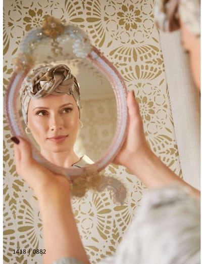 shakti turban - printed - christine headwear