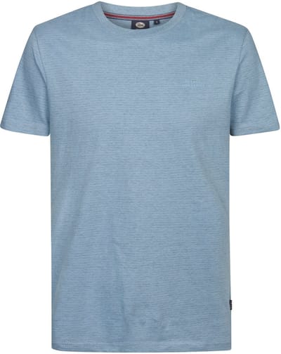 Petrol Industries - Heren Jersey T-shirt Hierro - Blauw - Maat S