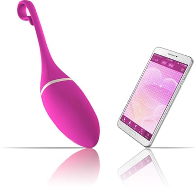 Irena Draagbare Bullet Vibrator - App control - Paars