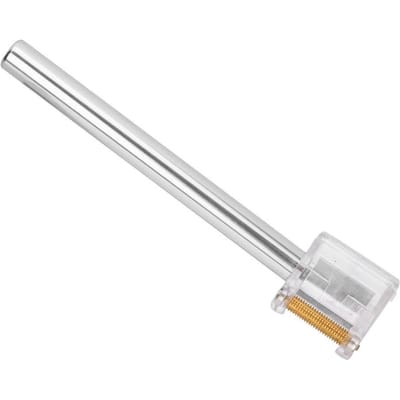 Multifunctionele Leren Randolie Pen Rand Kleur Roller Applicator DIY Leer Ambachten Gereedschap(Blauw ) zilver