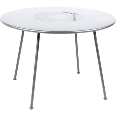 Fermob Lorette Tafel rond - 01 katoenwit