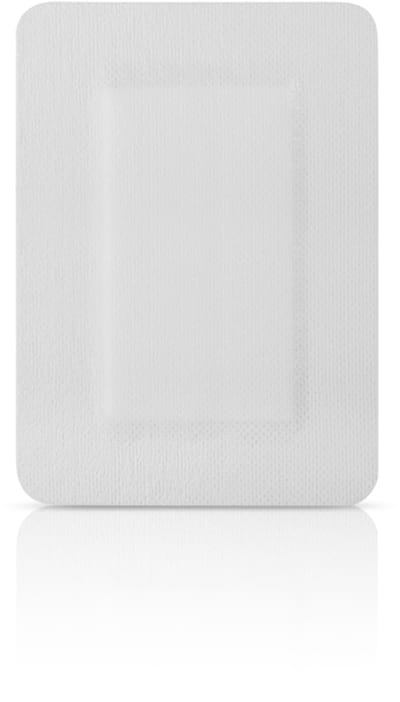 Kliniplast eilandpleister nonwoven border 5 x 7 CM wit - 10 stuks