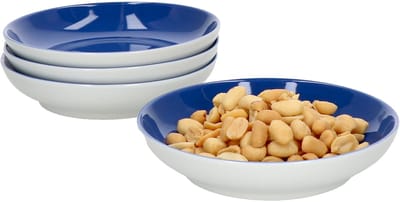 Set van 4 platte kommen 13cm indigo blauw Doppio - Ritzenhoff 64254