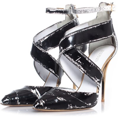 Balmain Cross strap enkelhakken