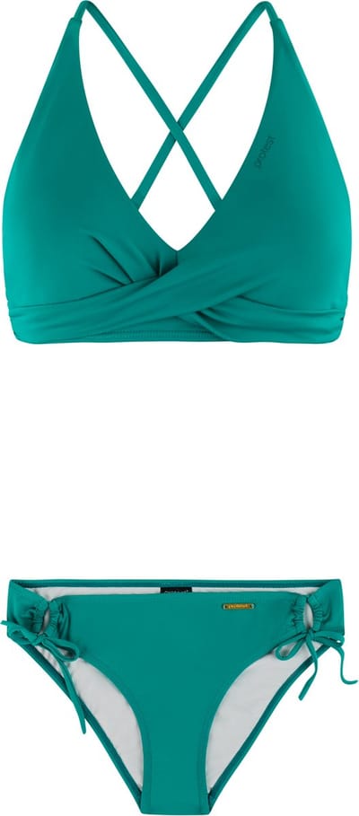 Protest PRTCelia - Bikini set Dames - B&C-cup - Uitneembare vulling - Gespsluiting - Medium dekking - Oranje