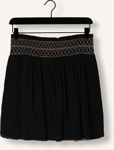 AAIKO Lou Vis 510 Dames - Korte rok - Zwart - Maat XL