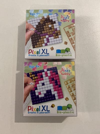 PIXELHOBBY XL SET 2 FUN SET PAARD/EENHOORN