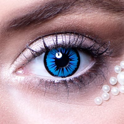 Boland - Paar weeklenzen Engel - Volwassenen - Halloween en Horror - Halloween contactlenzen - Horror