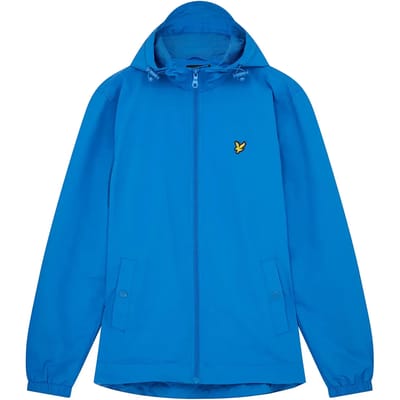 Waterdichte hoodie met rits Lyle & Scott