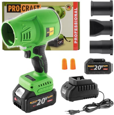 Procraft PB18 accu-bladblazer 20 V + 1x accu 3,0 Ah + oplader