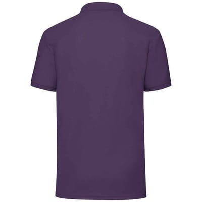 Fruit of the Loom Heren Piqué Polo Shirt (Paars)