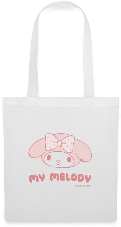 My Melody Portret met tekst Tas Van Stof Schoudertas