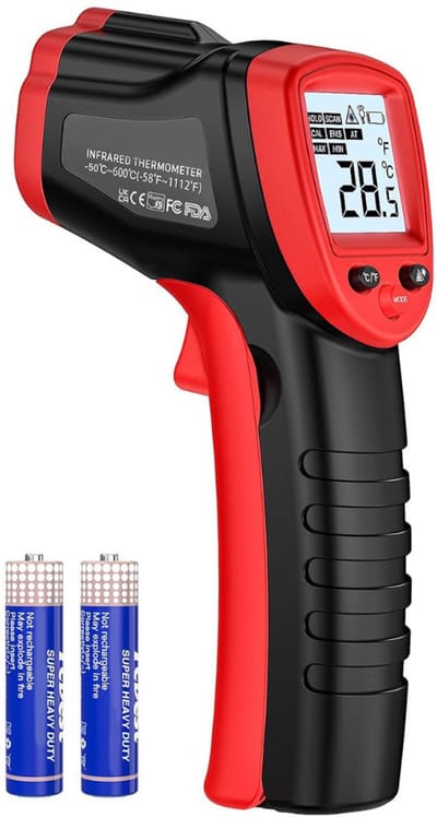 ZRSS® Infrarood Thermometer - Temperatuur meter laser - Voorhoofd - Digitaal