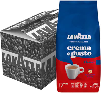 Lavazza Crema e Gusto Classico - Multipack - Koffiebonen - 6kg (6x1000g)