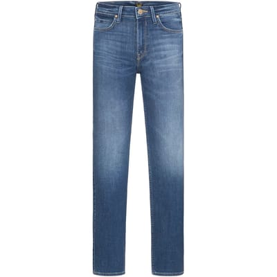 Lee Marion Straight Spijkerbroek Blauw 27 / 31 Vrouw