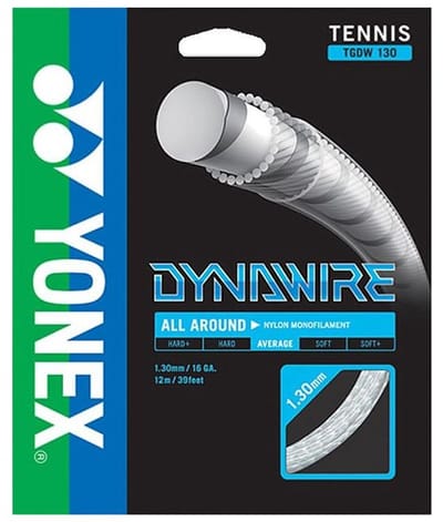 Yonex Dynawire monofilament tennissnaar 1.30mm - wit - set 12m