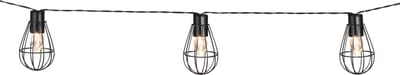 Luca Lighting Feestverlichting met Solar LED Verlichting - L315 cm - Zwart