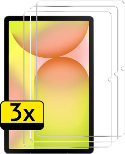 Screenprotector - Geschikt voor Samsung Galaxy Tab S10 Lite - 3 Stuks - Extra Sterk - Beschermglas - Gehard Glas - Tempered Glass - Screen Protector