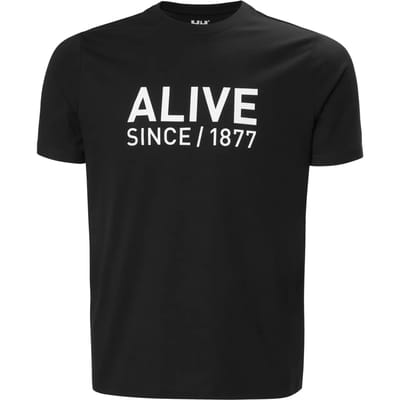 Helly Hansen Core Graphic T 2.0 T-shirt Met Korte Mouwen Zwart 2XL Man