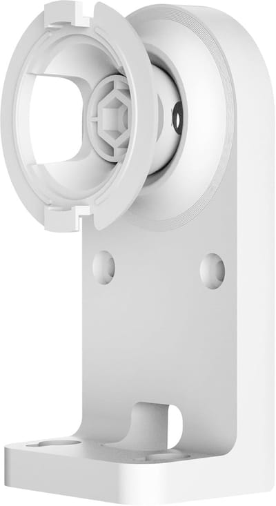 Muurbeugel voor Camera - Camera Houder - Binnen Beveiliging - Stevig Metaal - 1x1x1 cm - Wit