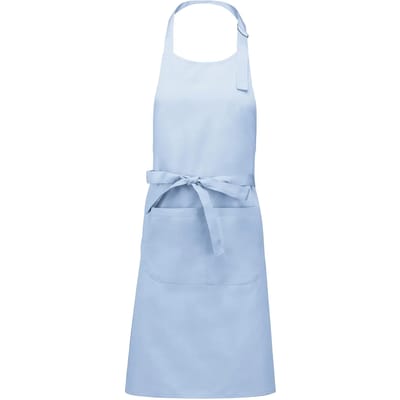 Schort/Tuniek/Werkblouse Unisex One Size Kariban Sky Blue 100% Katoen