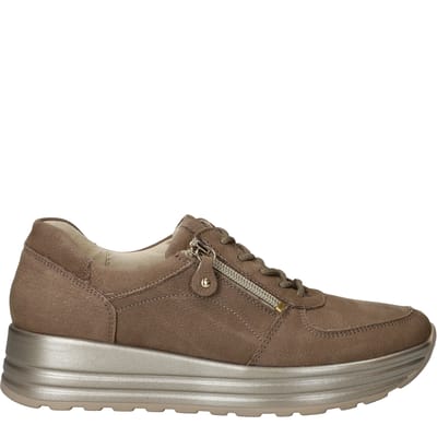 Waldlaufer Lana Sneakers - Dames - Taupe - Maat:40½