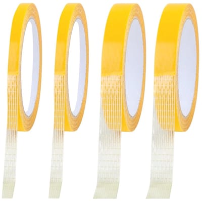 Extra sterke dubbelzijdige textieltape voor kleding, gordijnen en tapijten - zelfklevende zoomtape zonder naaien, ideaal voor broeken en jurken, 0,5 inch x 32,8 ft