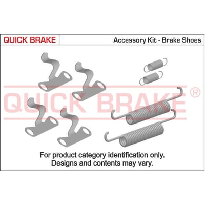 Toebehorenset, parkeerremschoen QUICK BRAKE 105-0869