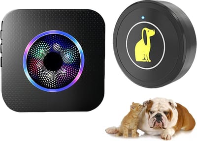 Honden Deurbel - Honden Chime - Zindelijkheidstraining puppy - Verstelbaar Volume - 10 cm - Zwart