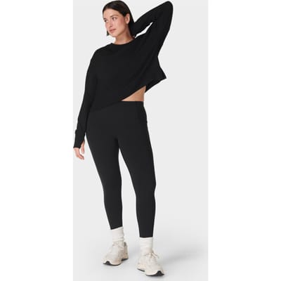 Sweaty Betty Super Soft Yoga Leggings ZWART - Maat XS