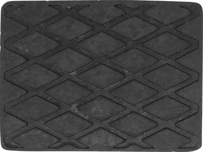 BGS Auto Krik Pad - Rubber blok - medium plat - 160 x 120 x 30 mm - geschikt voor o.a. hefbruggen - potkrikken - autokrikken - Bandenbruggen - BGS7006