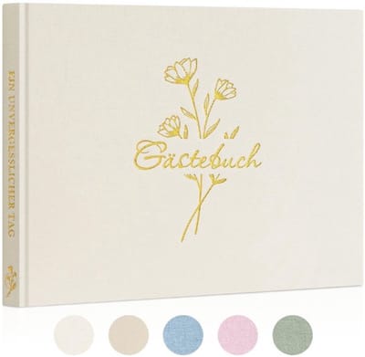 Dailygoods- Gastenboek Bruiloft - Gastenboek Verjaardag - Gastenboek