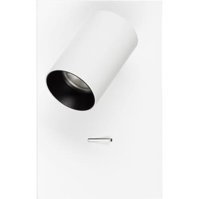 KS Verlichting Bedlamp Mila wit inclusief USB poorten