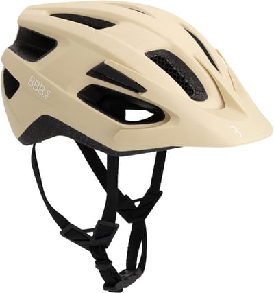 BBB Cycling Kite 3.0 Fidlock Fietshelm Volwassenen - MTB Helm & Racefiets Helm - Wielrenhelm - Fietshelm Dames - Fietshelm Heren - Mat Zand Maat M (55-58cm) - BHE-30