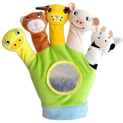 Kinderen Handpoppen Handschoenen Speelgoed Kinderen Pluche Handpoppen Cartoon Schattige Dieren Vingerpoppen Speelgoed Handpoppen Verhalen Vertellen Educatief Speelgoed
