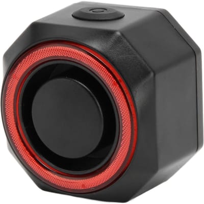 Alert Fietsachterlicht Diefstalpreventie Auto Aan Uit IPX5 Waterdicht USB Oplaadbaar Slimme Fiets black