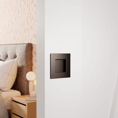 Schuifdeurkom - Dark Brons Kleur - RVS - GPF - GPF0714.A1E Dark blend 70x70mm