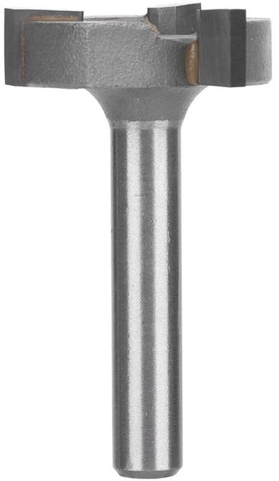 CNC Freesbit voor Spoilboard Oppervlak, 1 Inch Snede, 3-Blad T-Type Houtbewerking Gereedschap voor Precisie en Efficiëntie